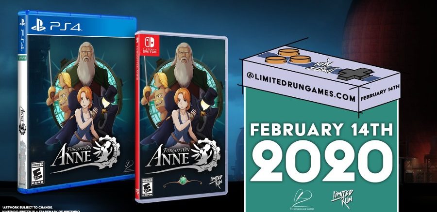 Limited Run Games –  Next Physical – Forgotton Anne on February 14th
