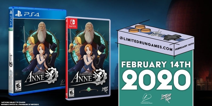 Limited Run Games –  Volgende release – Forgotton Anne op 14 Februari
