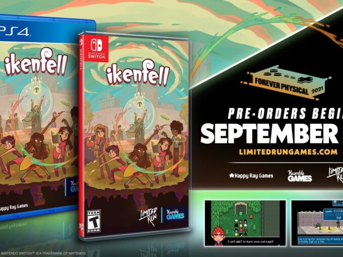 News - Limited Run Games – Next Physical – Ikenfell, pre-orders started 