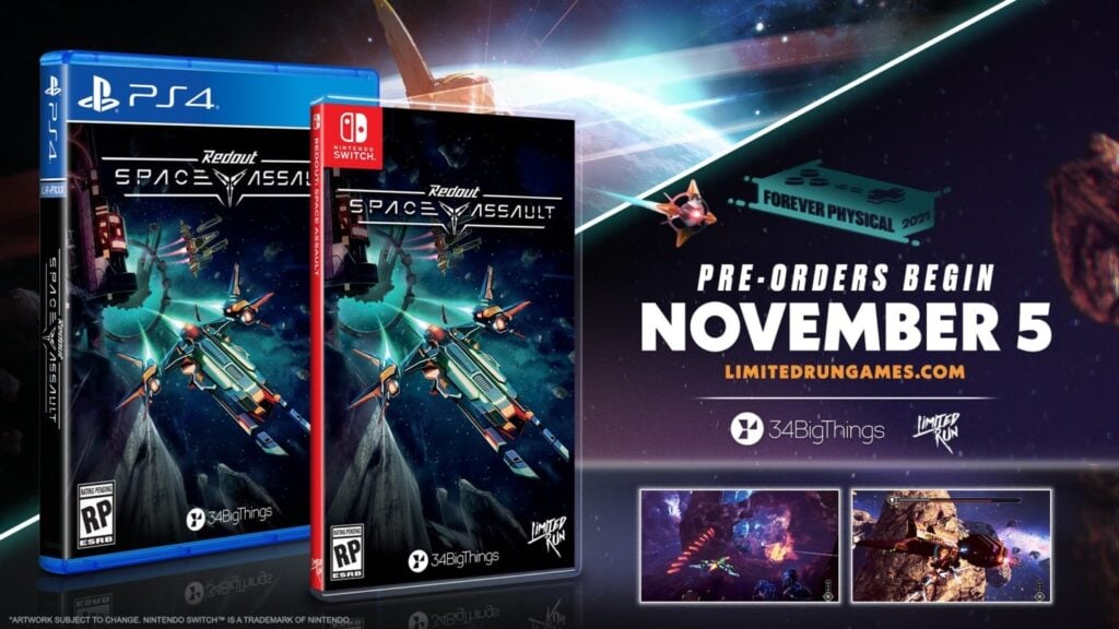 Limited Run Games – Next physical release Redout: Space Assault, Pre-Orders Open