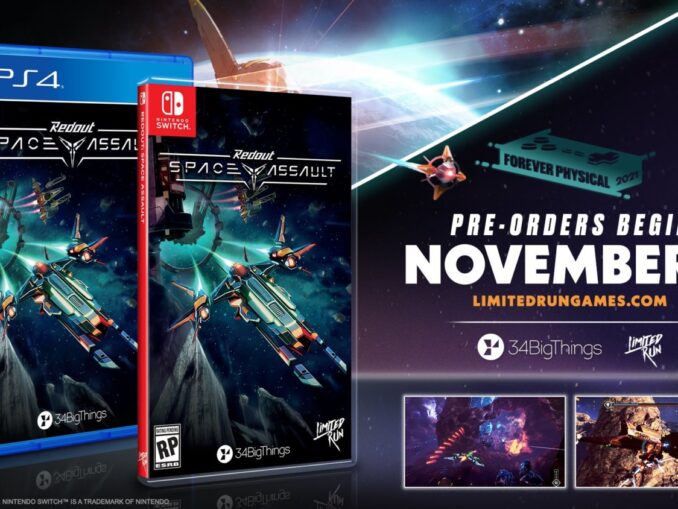 News - Limited Run Games – Next physical release Redout: Space Assault, Pre-Orders Open 