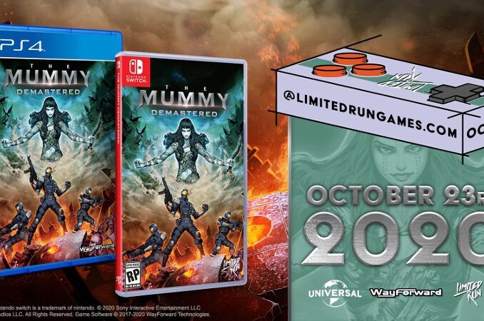 Nieuws - Limited Run Games – Volgende fysieke release – The Mummy Demastered 23 Oktober 