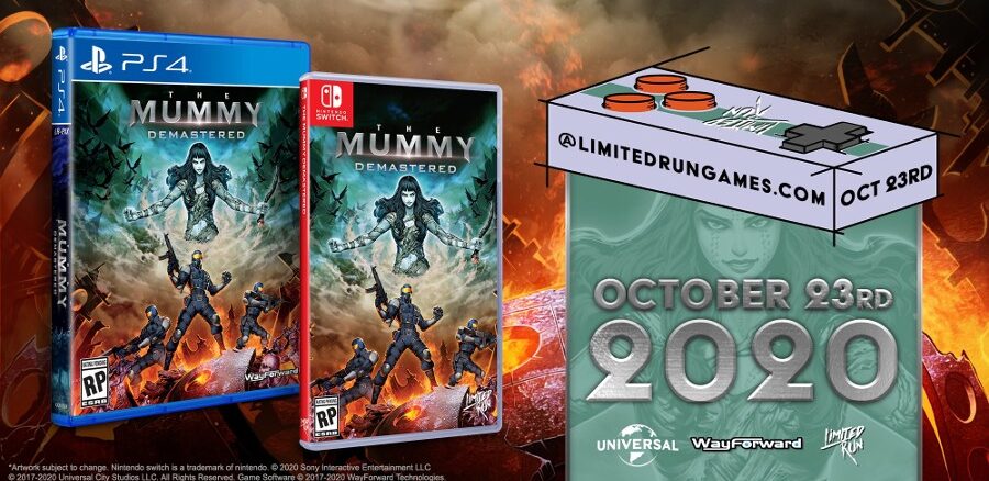 Limited Run Games – Volgende fysieke release – The Mummy Demastered 23 Oktober