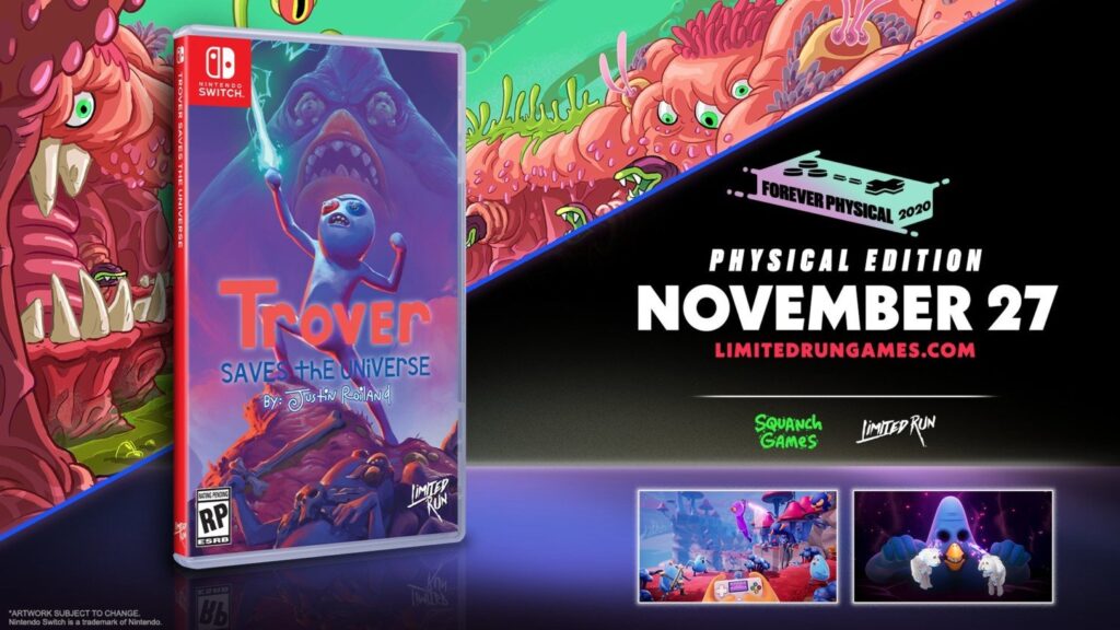 Limited Run Games – Next Physical Release – Trover Saves The Universe Limited Run Games – Next Physical Release – Trover Saves The Universe