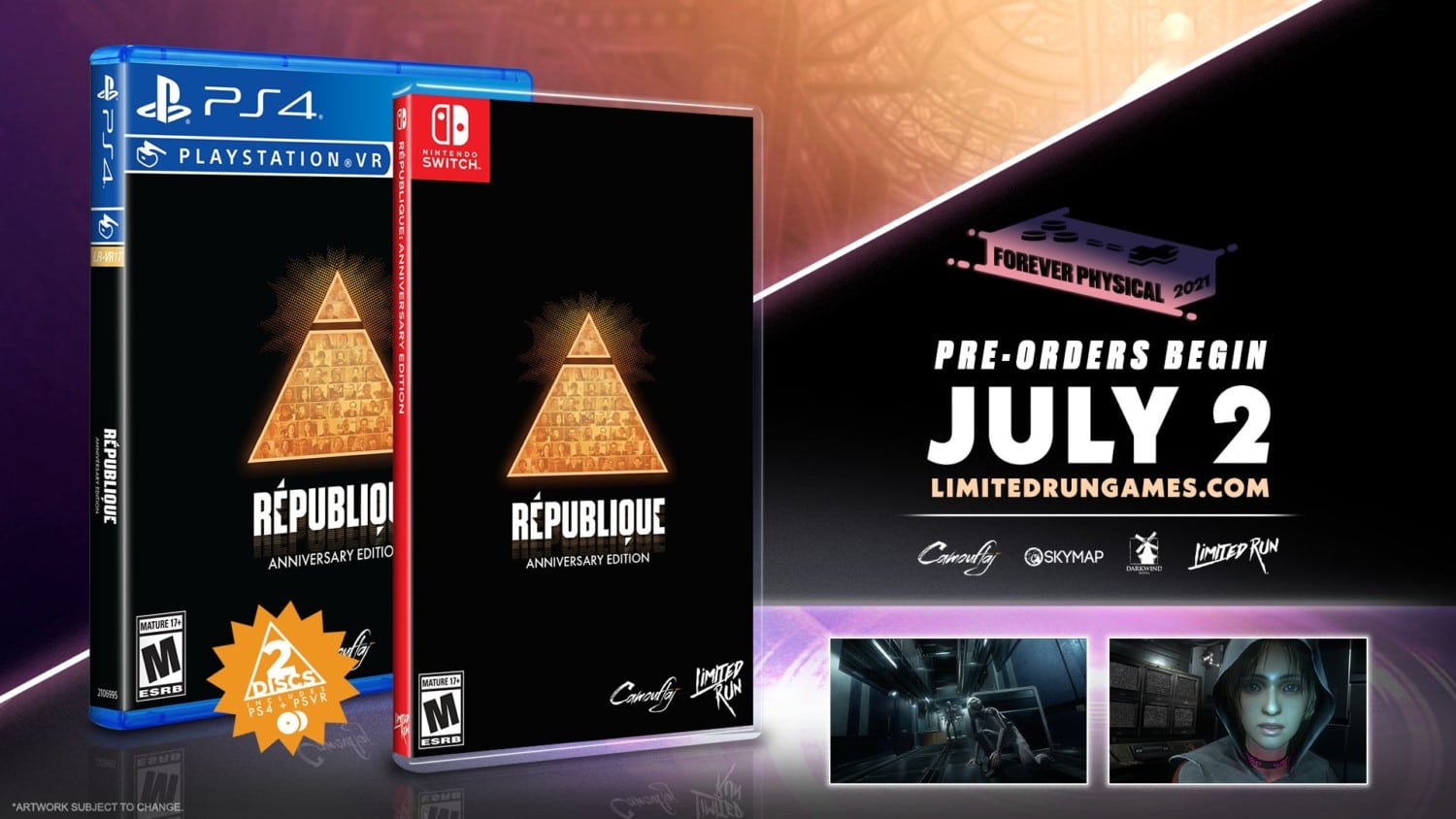 Limited Run Games – Next Physical – République: Anniversary Edition