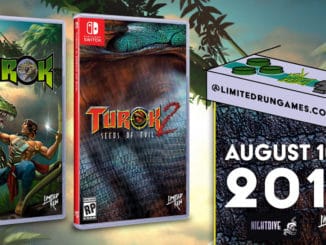 News - Limited Run Games – Next up; Turok time! Starting August 16th
