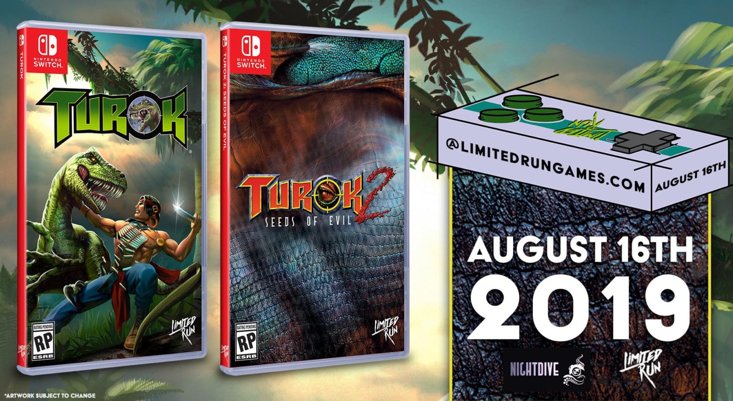 Limited Run Games – Volgende; Turok tijd! Vanaf 16 augustus