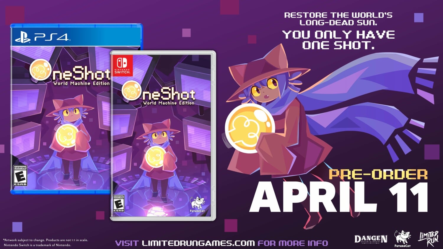 Limited Run Games: OneShot: World Machine Edition fysieke release