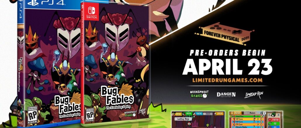 Limited Run Games – Fysieke editie – Bug Fables: The Everlasting Sapling