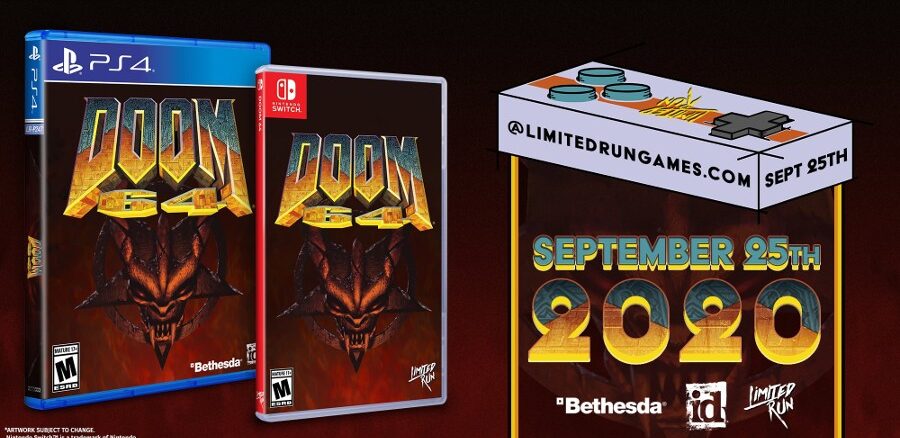 Limited Run Games – Physical Editions DOOM 64 – September 25