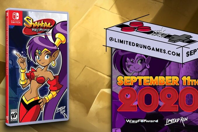 News - Limited Run Games – Physical Editions of Shantae: Risky’s Revenge 