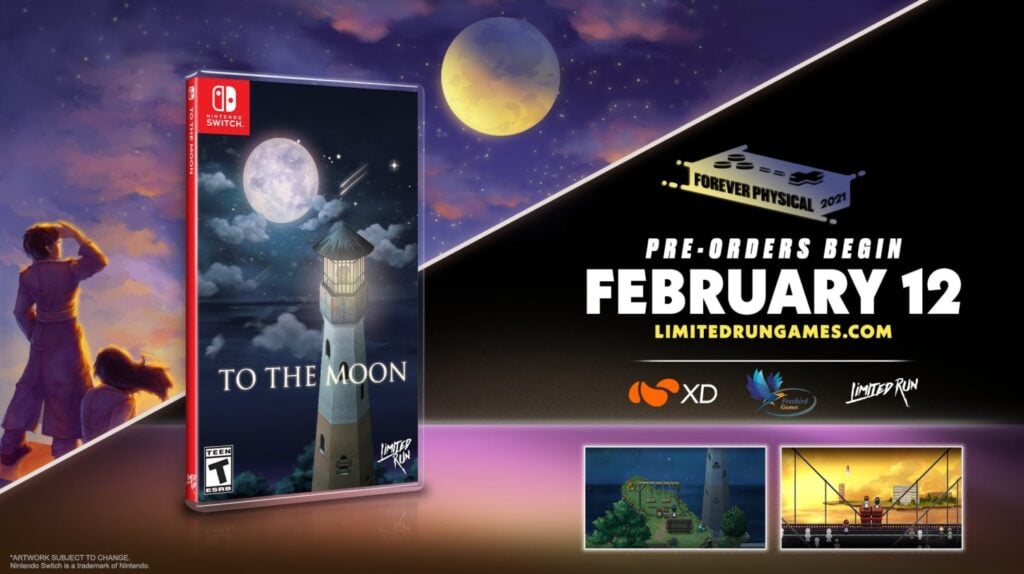 Limited Run Games – Physical Editions – To The Moon
