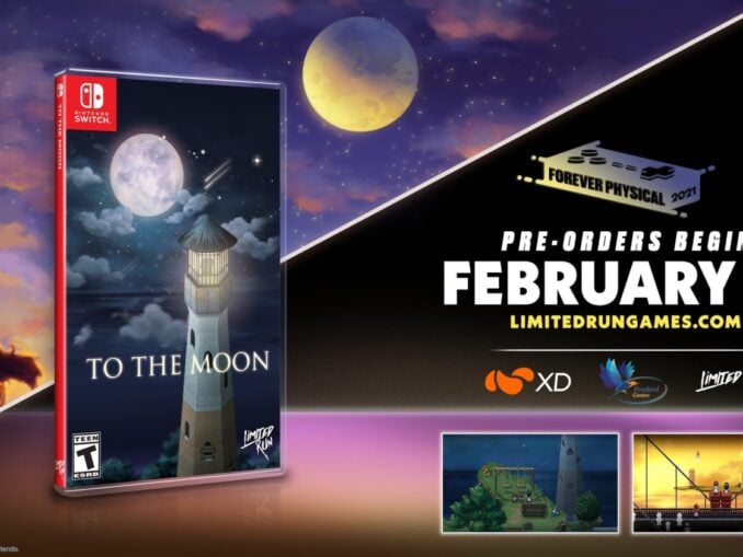 News - Limited Run Games – Physical Editions – To The Moon 