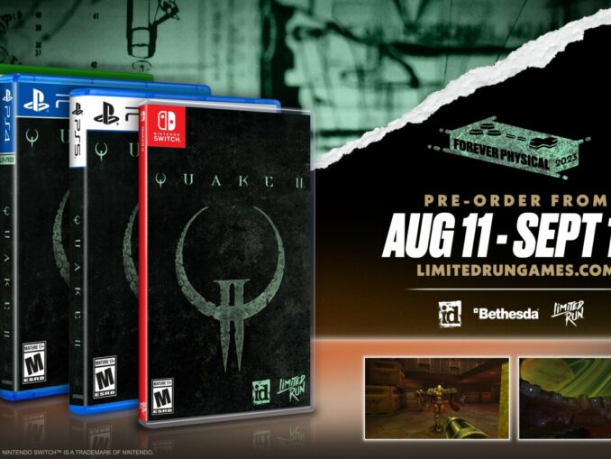 News - Limited Run Games – Quake II Physical Editions Revealed 