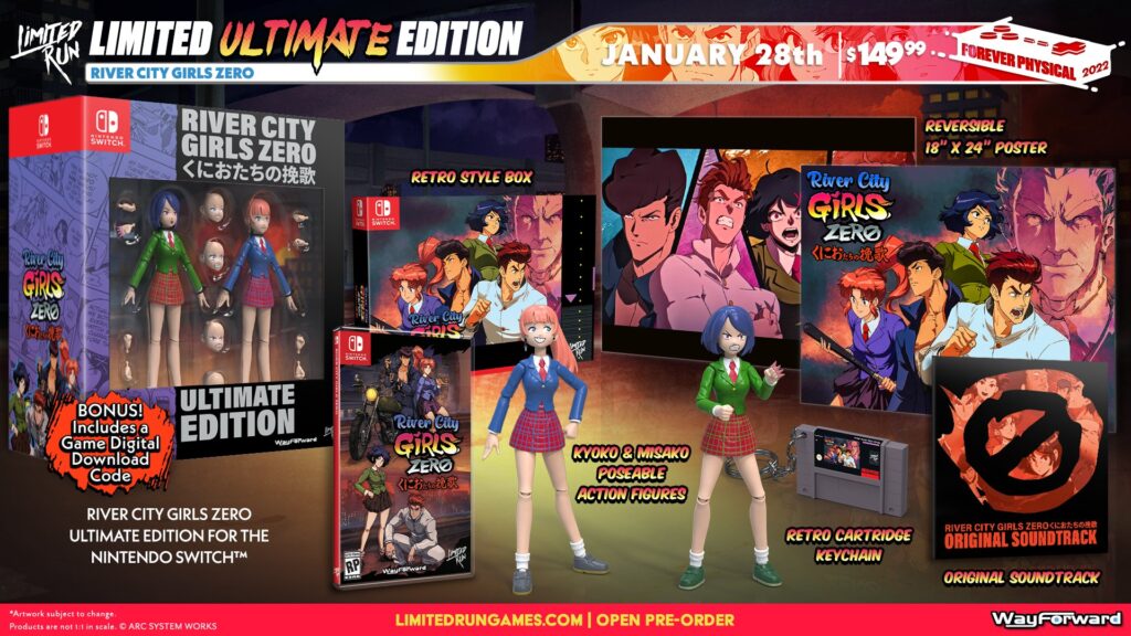 Limited Run Games – River City Girls Zero fysieke edities