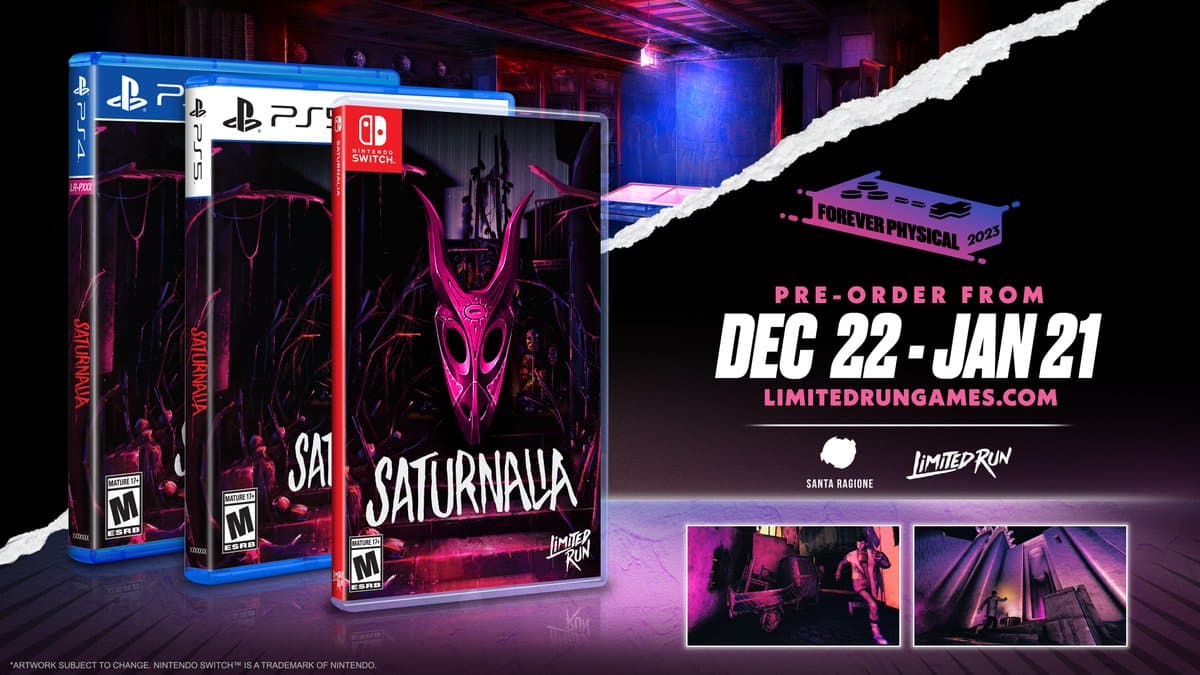 Limited Run Games – Saturnalia fysieke release – Een Roguelite-horroravontuur