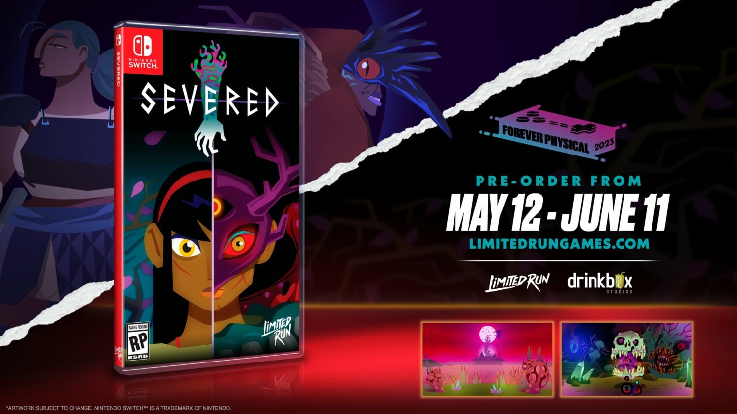 Limited Run Games – Severed physical release