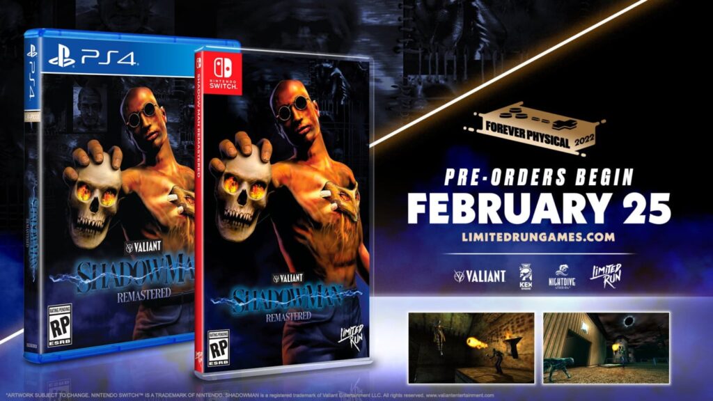 Limited Run Games – Shadow Man Remastered – Fysieke edities Limited Run Games – Shadow Man Remastered – Fysieke edities