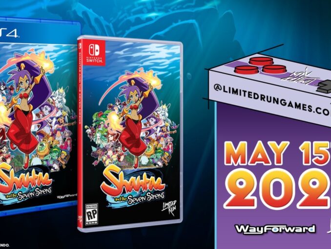 News - Limited Run Games – Shantae And The Seven Sirens