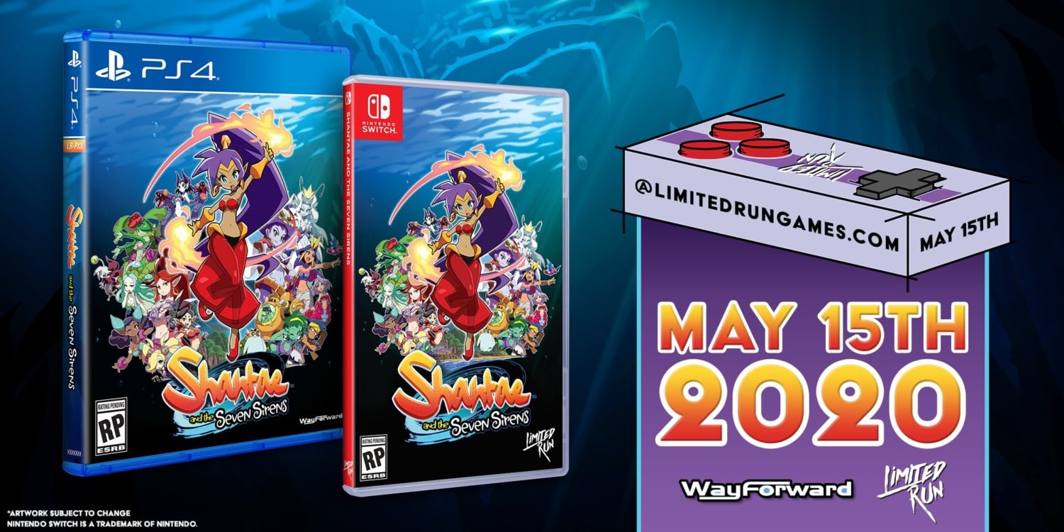 Limited Run Games – Shantae And The Seven Sirens