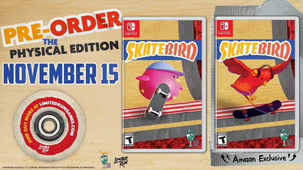 Limited Run Games – SkateBIRD – Physical Edition announced Limited Run Games – SkateBIRD – Physical Edition announced