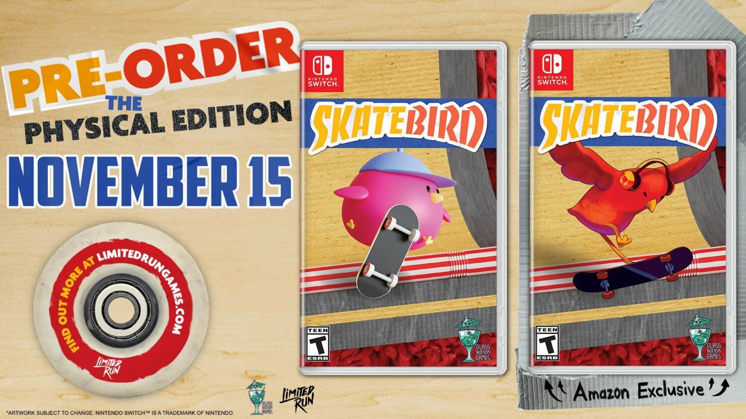 Limited Run Games – SkateBIRD – Fysieke editie aangekondigd