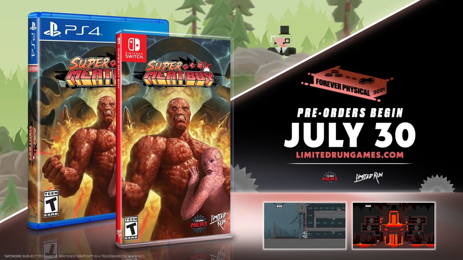 Limited Run Games – Super Meat Boy – Physical Editions – Pre-orders started