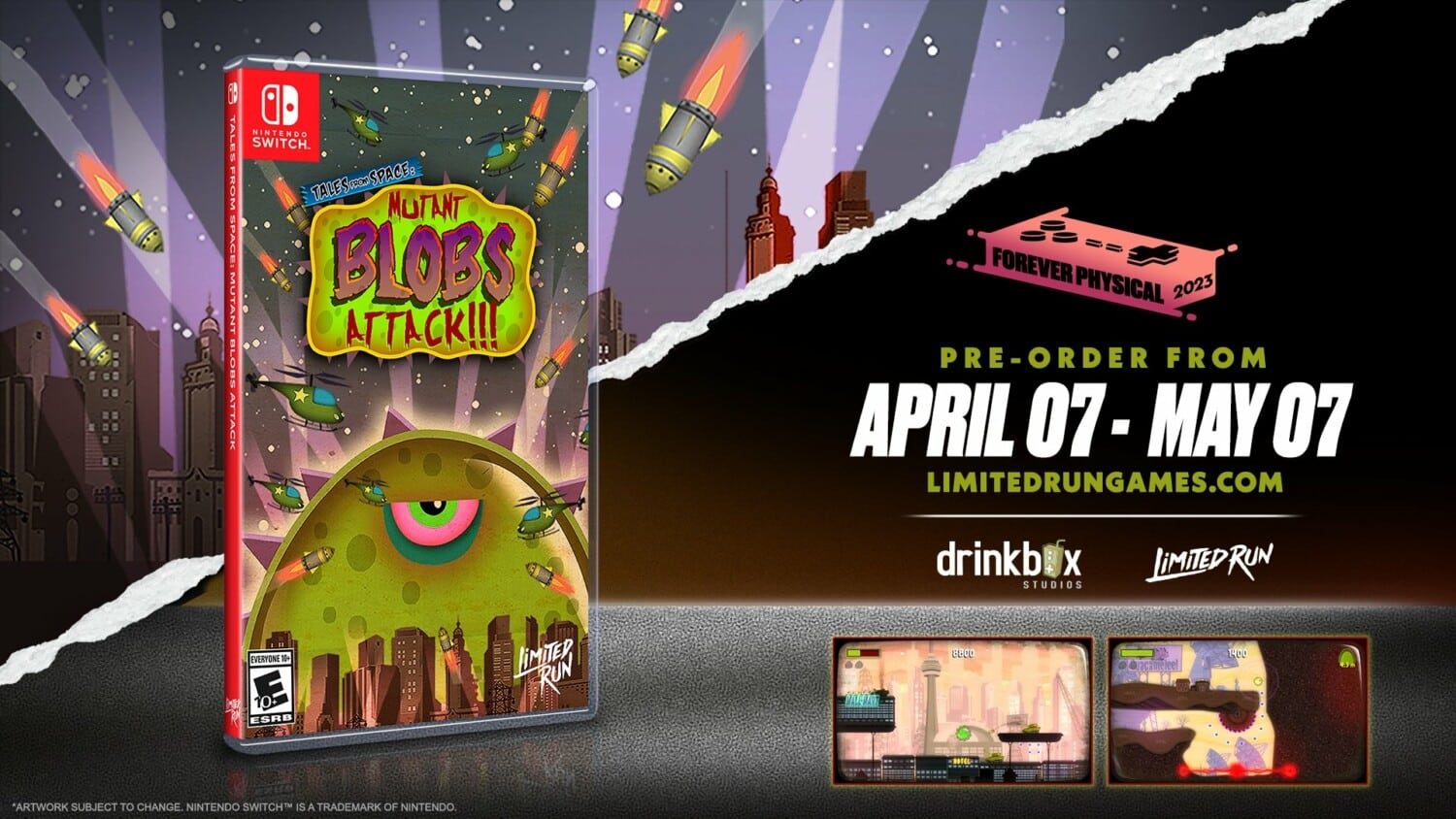 Limited Run Games – Tales from Space: Mutant Blobs Attack – Physical Edition