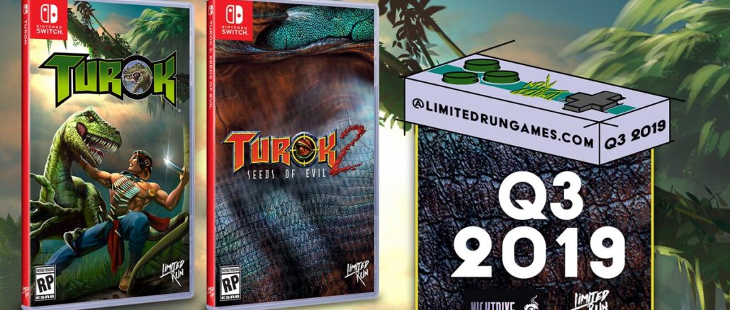 Limited Run Games: Turok & Turok 2 Physical Editions