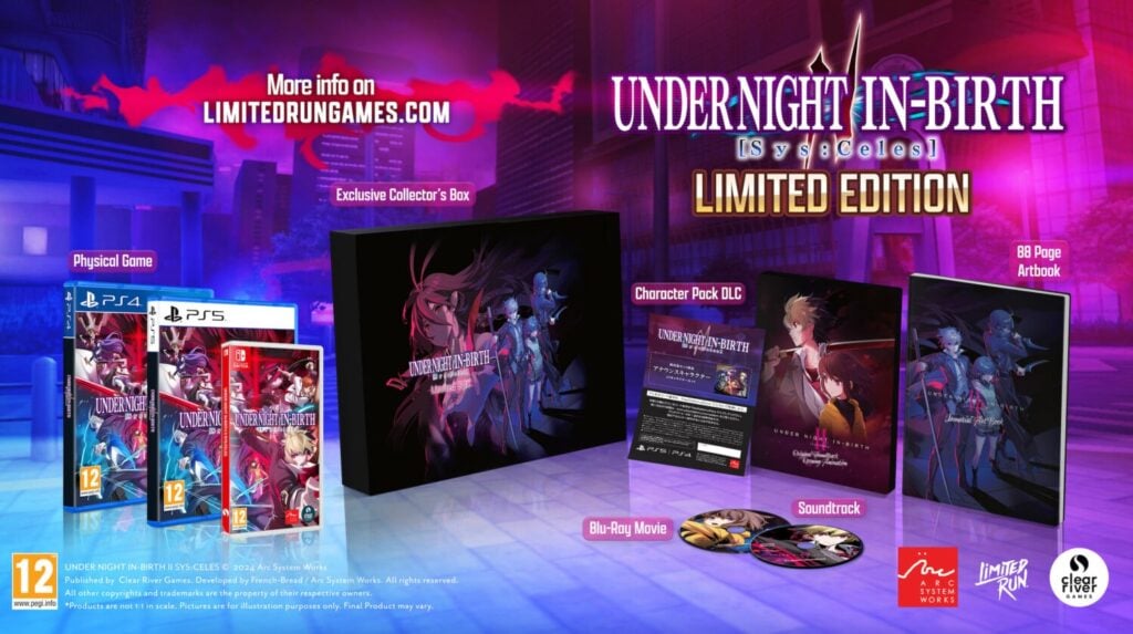 Limited Run Games Unveils Under Night In-Birth II Sys:Celes Limited Edition