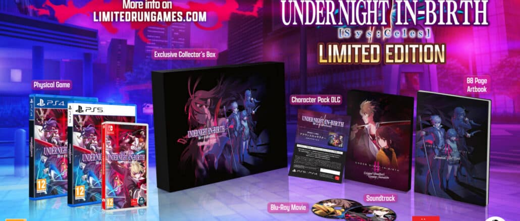 Limited Run Games Unveils Under Night In-Birth II Sys:Celes Limited Edition