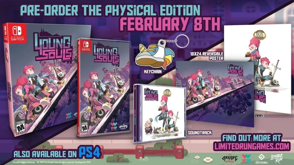 Limited Run Games – Young Souls krijgt een fysieke release