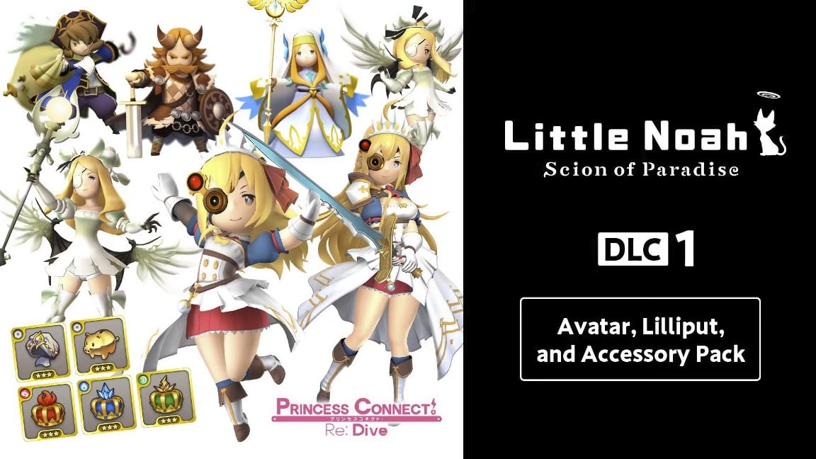 Little Noah: Scion of Paradise DLC #1 update, versie 1.01 patch notes