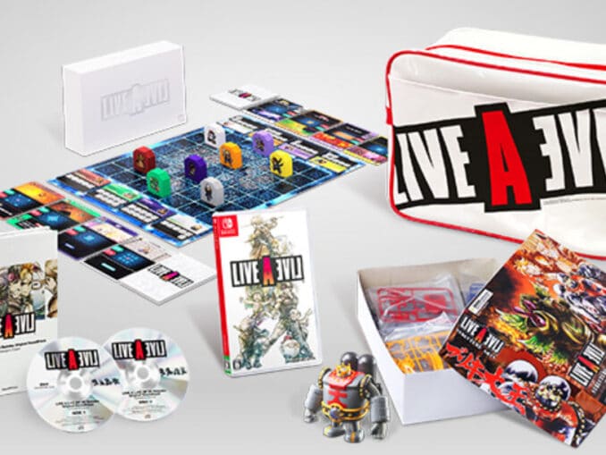 News - Live A Live HD-2D – Japan limited edition with board game 