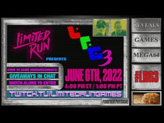 LRG3 2022, Limited Run Games’ showcase op 6 Juni