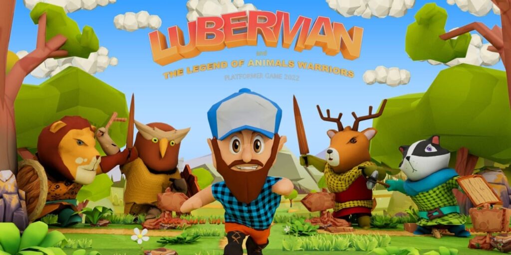 Luberman and The Legend of Animals Warriors-Platformer Game 2022