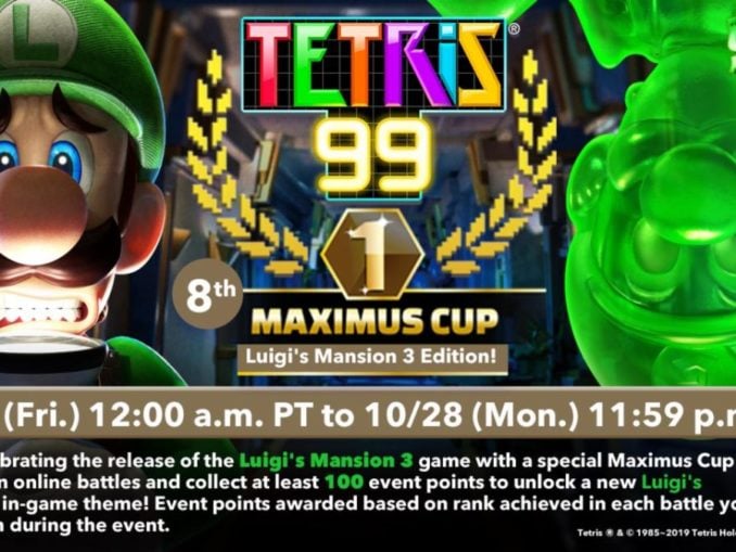 Nieuws - Luigi en Gooigi laten Tetris 99 schrikken