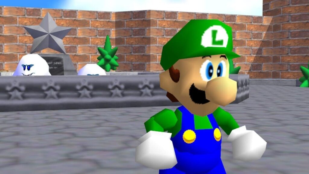 Zat Luigi verstopt in de broncode van Super Mario 64?
