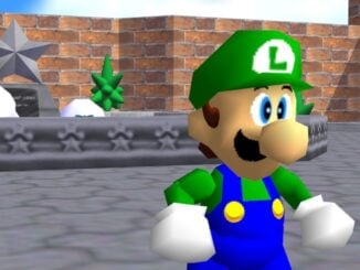 Luigi hiding in the source code of Super Mario 64?