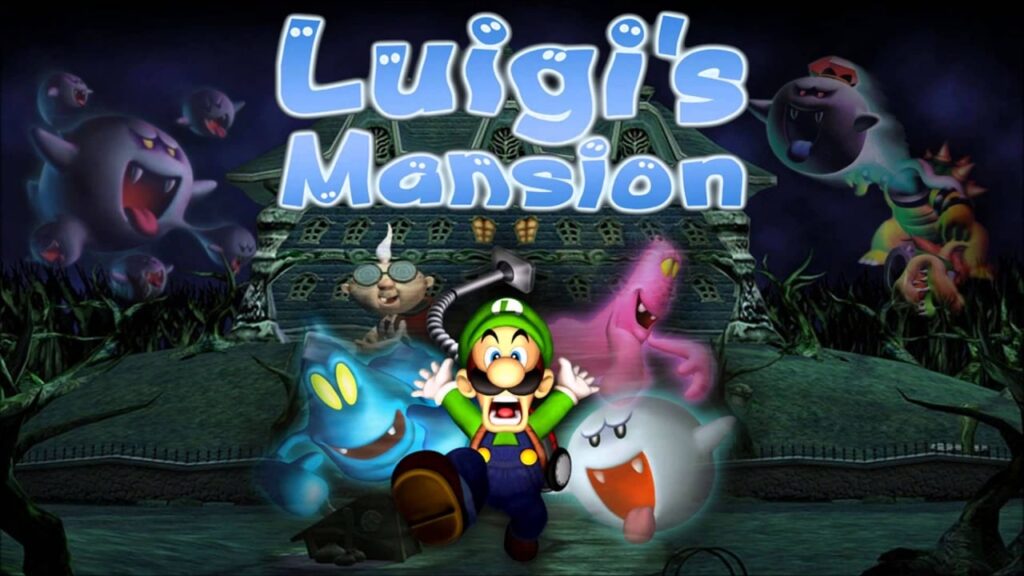 Luigi’s Mansion footage