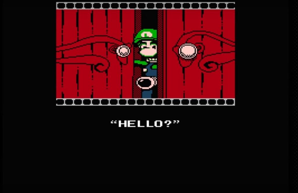 Luigi’s Mansion NES Demake … WOW