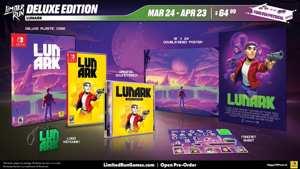 Lunar: Deluxe Edition en fysieke release