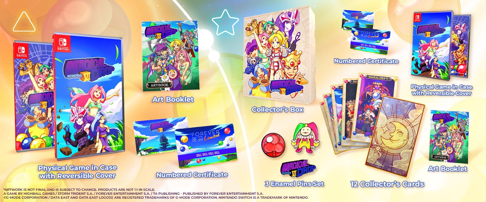 Magical Drop VI – Forever Limited Collectible Versions