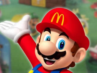 Make Mario’s M like McDonald?
