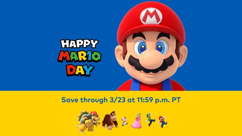 Mar10 Day festivities – Mario Switch bundle & new Mario Kart courses