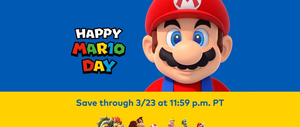 Mar10 Dag festiviteiten – Mario Switch-bundel en nieuwe Mario Kart-banen