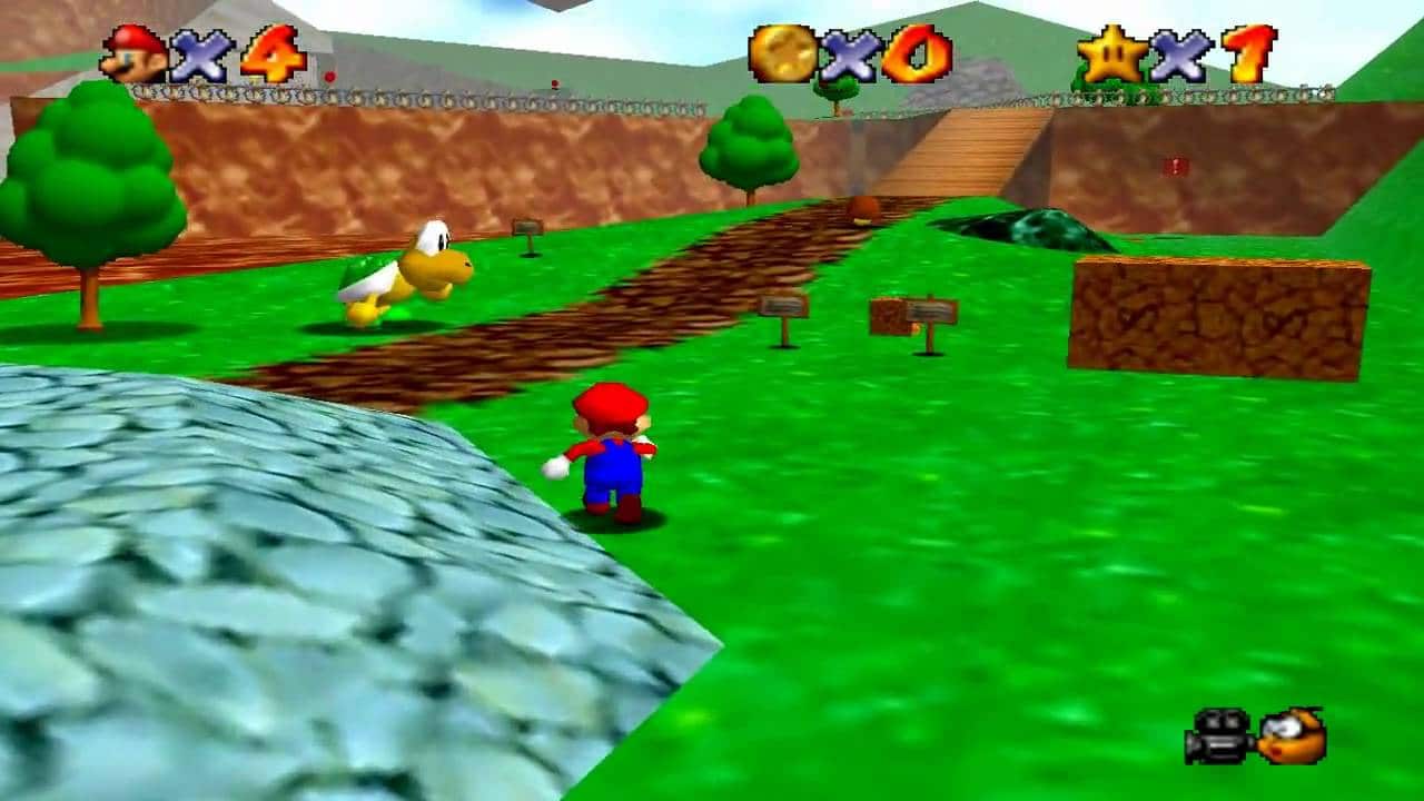 Mario 64’s Bob-Omb Battlefield geport naar Super Mario Odyssey
