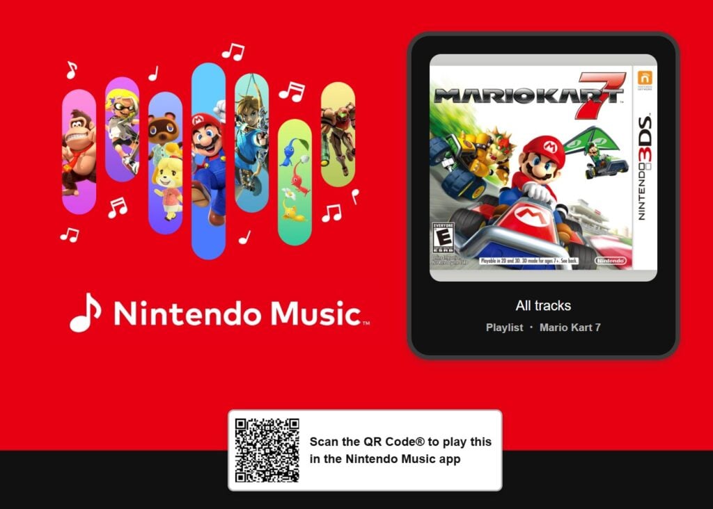 Mario Kart 7 Soundtrack Joins Nintendo Music’s Expanding Library Mario Kart 7 Soundtrack Joins Nintendo Music’s Expanding Library