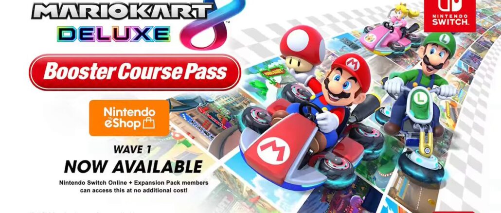 Mario Kart 8 Deluxe Booster Course Pass DLC tracks gevonden in een datamine