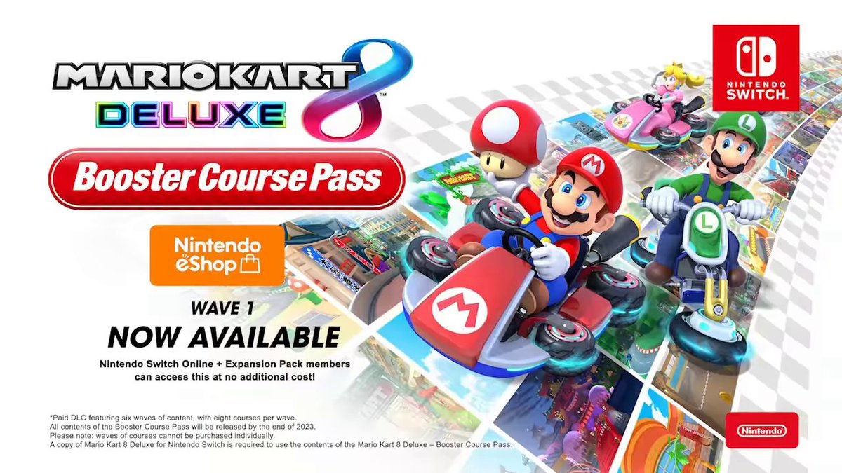 Mario Kart 8 Deluxe: Booster Course Pass - Nintendo Switch